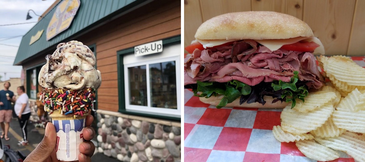 Frosty Moose Menu